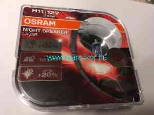 OSRAM NIGHT BREAKER LASER12V H11 +150% 64211NL-2DB